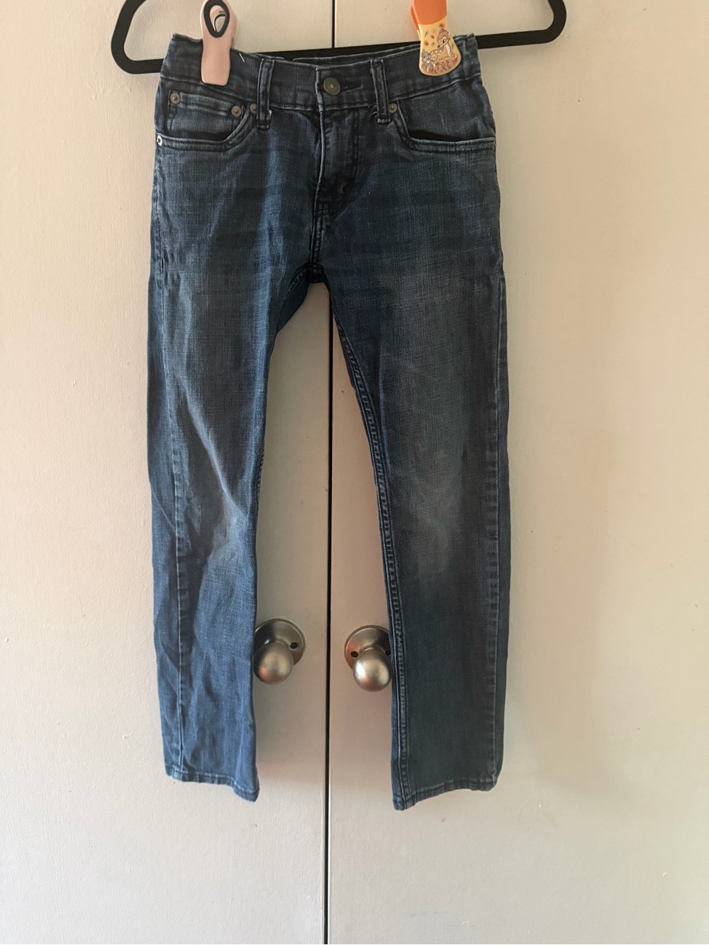 Levi's Kids Dark Blue Slim Jeans